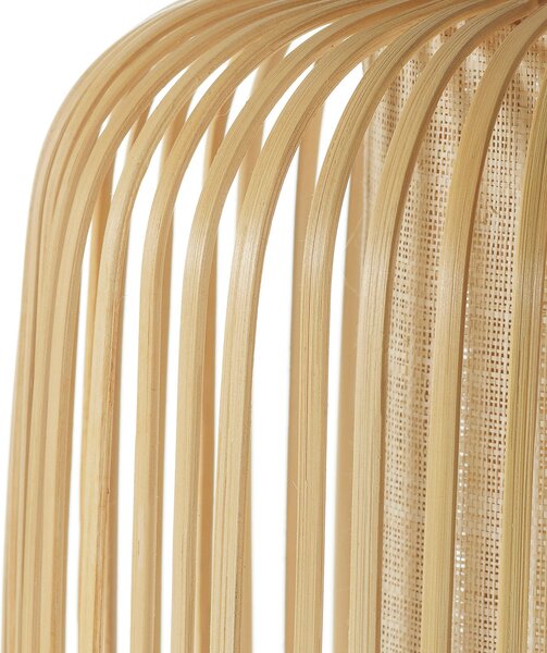 Lampade da esterno Forestier, Take A Way XS, dimmerabile, Bianco, Bambù, Design
