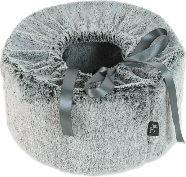 Pelech per gatti Magic Cat, grigio a righe, con coulisse, 58 cm