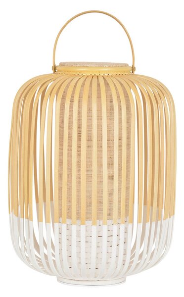 Lampade da tavolo Forestier, Take A Way M, dimmerabile, Bianco, Soggiorno, Bambù, Design