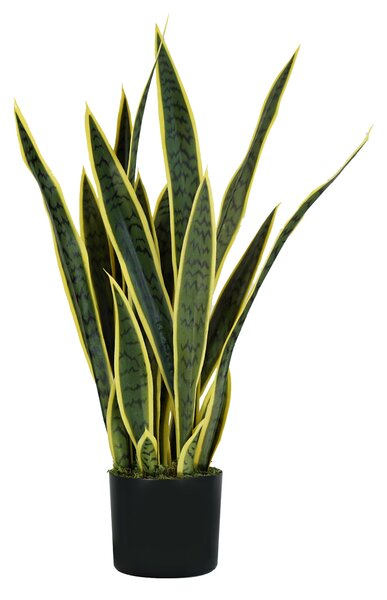 Pianta Artificiale Sanseveria con Vaso 78 cm