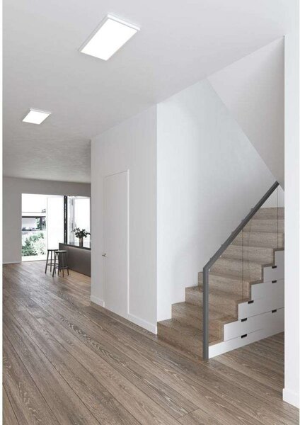 Plafoniera Nordlux, dimmerabile, Bianco, Bagno, Plastica