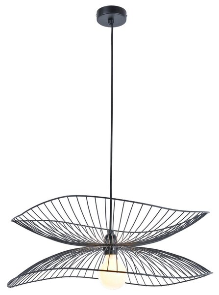 Lampada a sospensione Forestier, Libellule S, dimmerabile, Nero, Soggiorno, Metallo, Design