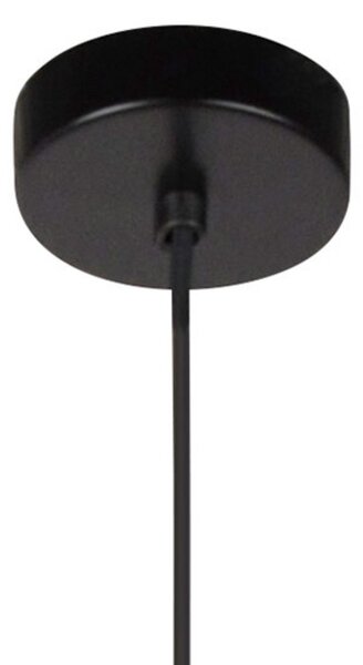 Lampada a sospensione Forestier, Bamboo Light XL, dimmerabile, Nero, Soggiorno, Bambù, Design