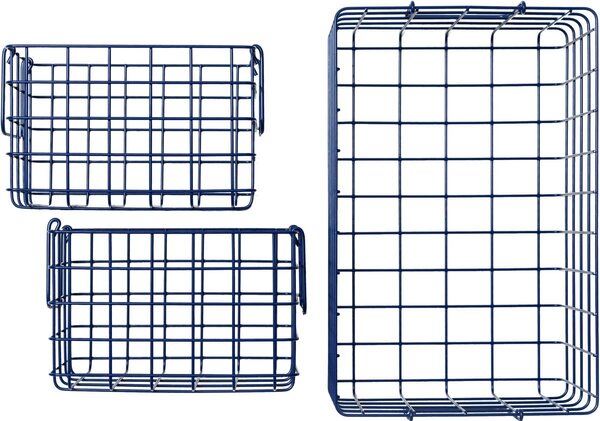 Set 3 cestini in metallo The Baskets