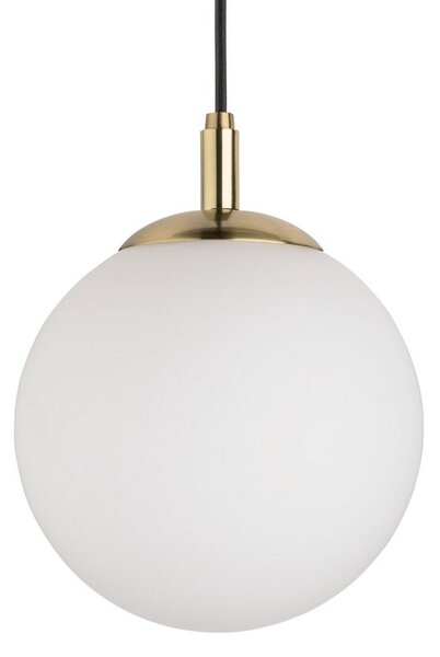 Lampada a sospensione Paulmann, Menja, dimmerabile, Bianco, Soggiorno, Vetro, Moderno