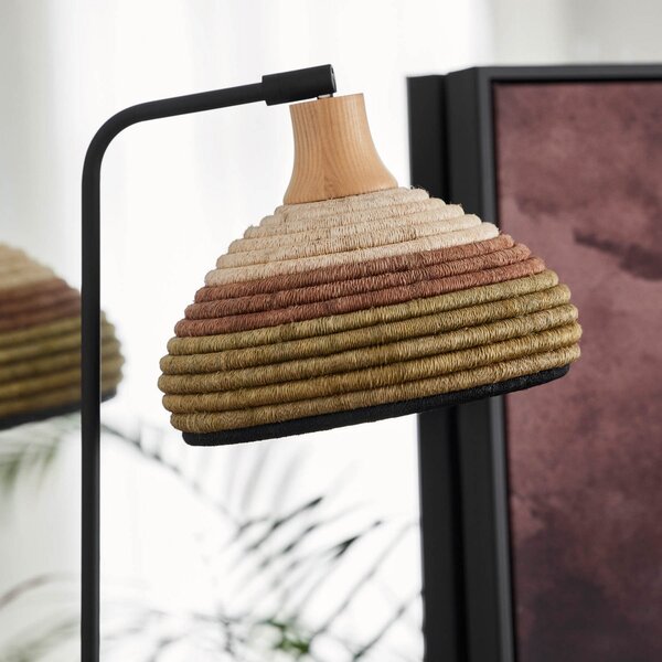 Lampade da tavolo Forestier, Grass, Nero, Soggiorno, Metallo, Design