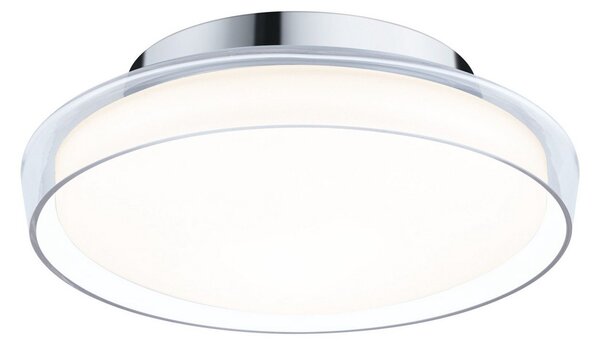 Plafoniera Paulmann, Luena, Metallizzato, Bagno, Metallo, Moderno
