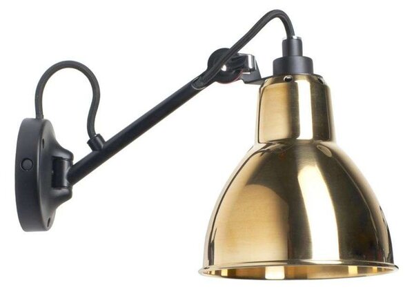Applique da parete Lampe Gras, Dorato / Ottone, Camera da letto, Metallo