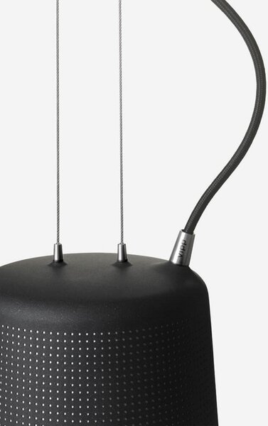 Lampada a sospensione Vipp, Nero, Soggiorno, Metallo