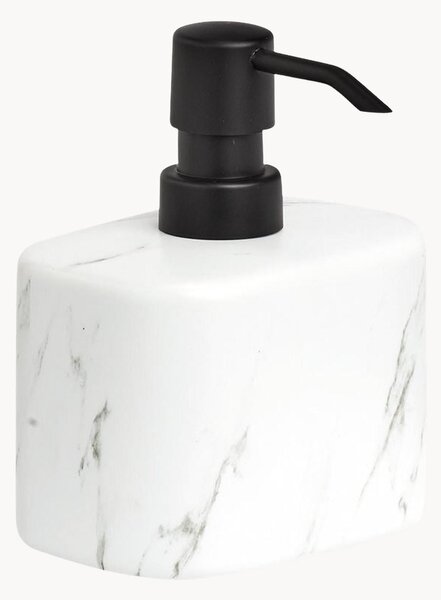 Dosatore di sapone in ceramica effetto marmo Marble