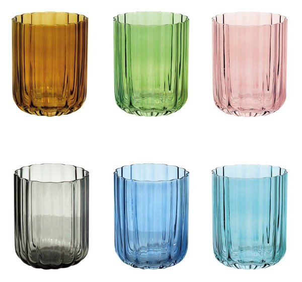Set di bicchieri 6 pz 450 ml Calliope – Brandani