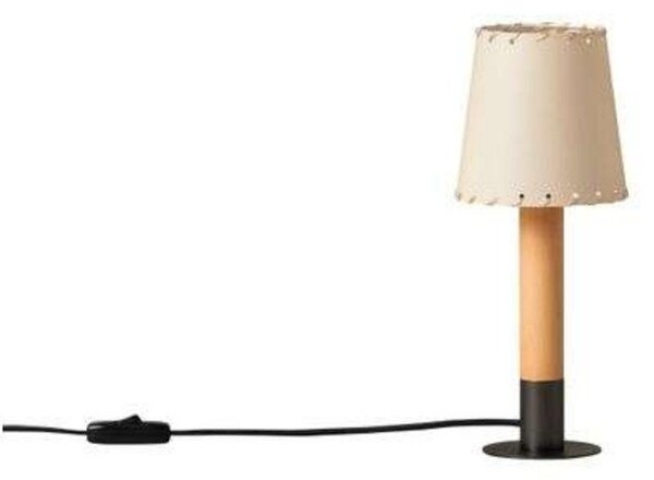 Lampade da tavolo Santa & Cole, dimmerabile, Beige, Soggiorno, Legno