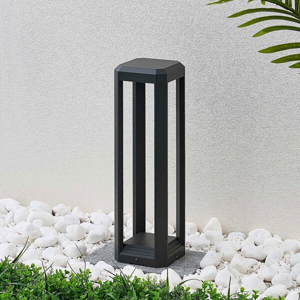 Lampade da esterno Lucande, Fery, Nero, Terrazza, Metallo, Moderno