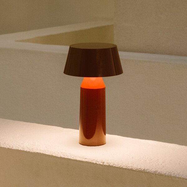 Lampade da tavolo MARSET, Bicoca, dimmerabile, Rosso, Soggiorno, Plastica, Design