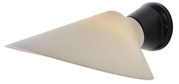 Plume Applique da Parete Nero/Porcelain