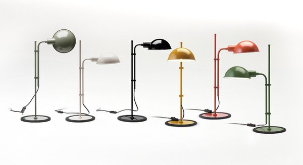 Lampade da tavolo MARSET, Funiculí, Arancione, Soggiorno, Metallo, Design