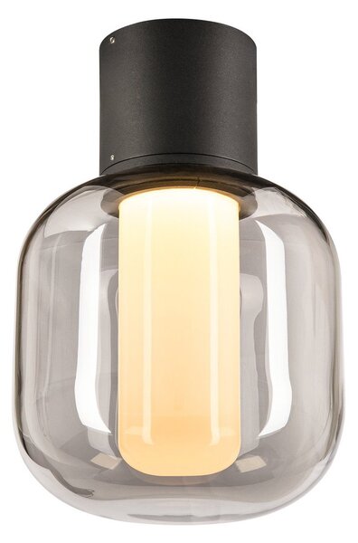 Lampade da esterno SLV, Ovalisk, Nero, Vetro, Moderno