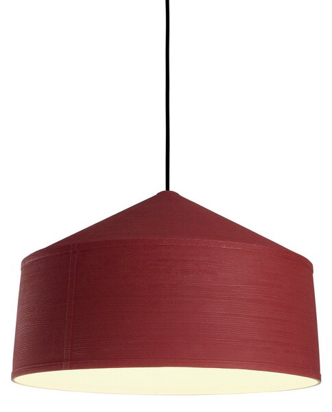 Lampada a sospensione MARSET, Zenc, dimmerabile, Rosso, Soggiorno, Plastica, Design