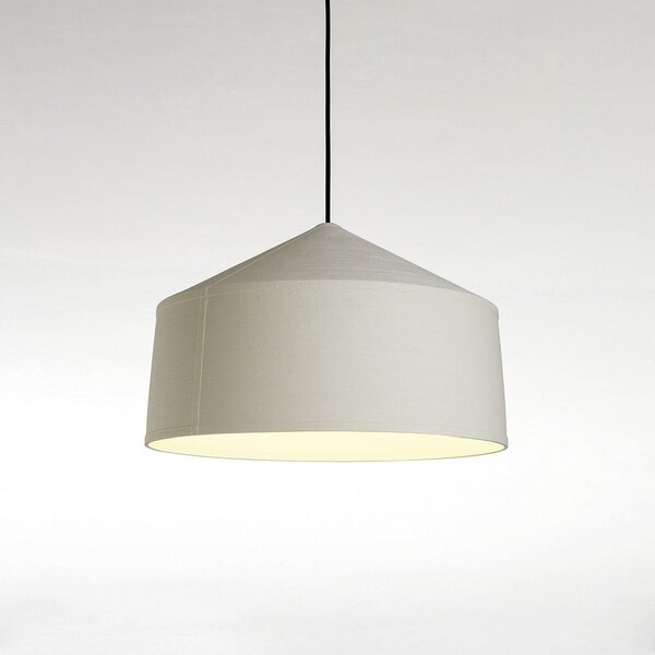 Lampada a sospensione MARSET, Zenc, dimmerabile, Bianco, Soggiorno, Plastica, Design