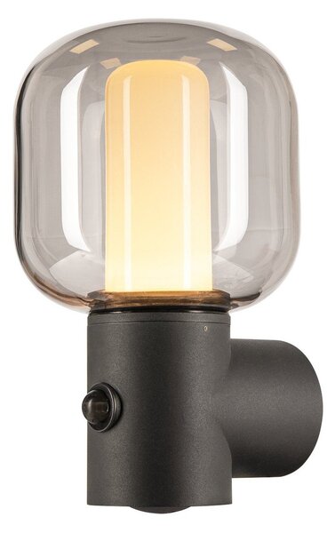Lampade da esterno SLV, Ovalisk, Nero, Vetro, Moderno