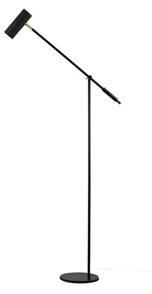Lampada da terra Globen Lighting, Hubble READ, Nero, Soggiorno, Metallo, Design