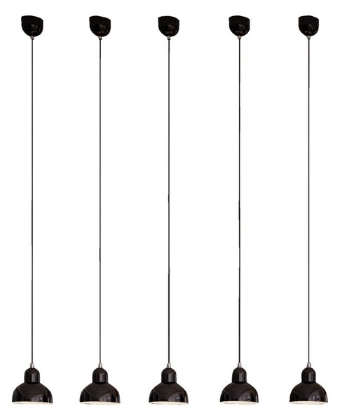 Lampada a sospensione FRITZ HANSEN, Kaiser Idell 6722-P, dimmerabile, Nero, Soggiorno, Metallo, Design