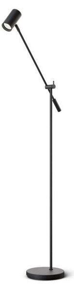 Lampada da terra Belid, Nero, Soggiorno, Metallo