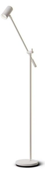 Lampada da terra Belid, Bianco, Soggiorno, Metallo