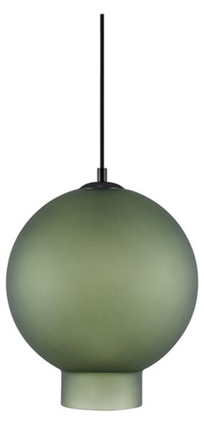 Lampada a sospensione Globen Lighting, Verde, Sala da pranzo, Vetro