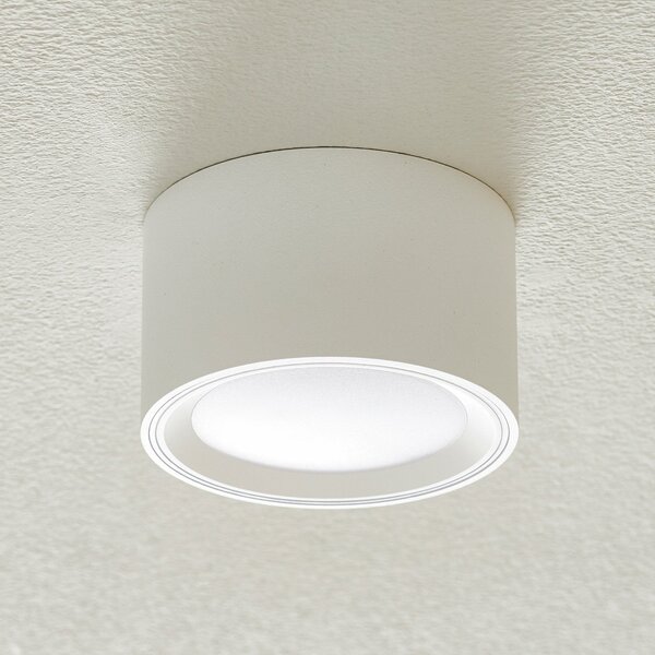 Plafoniera Nordlux, Fallon, dimmerabile, Bianco, Soggiorno, Metallo, Moderno