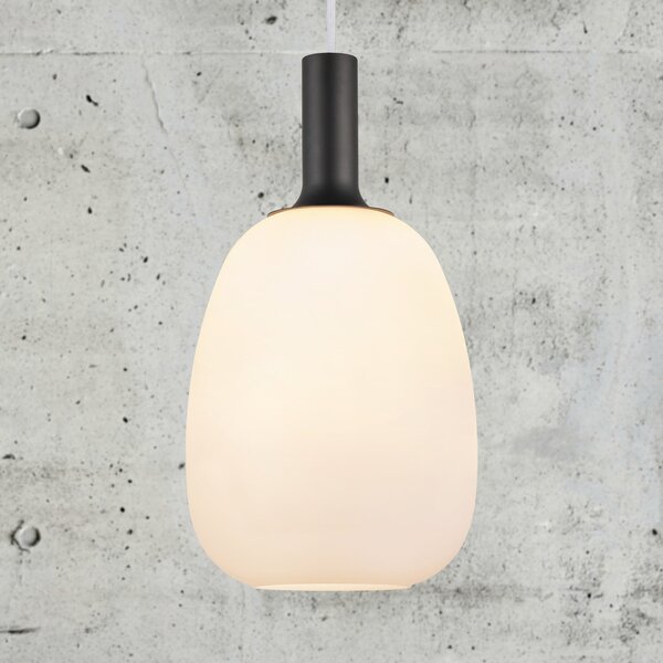 Lampada a sospensione Nordlux, Alton, dimmerabile, Bianco, Soggiorno, Vetro, Moderno