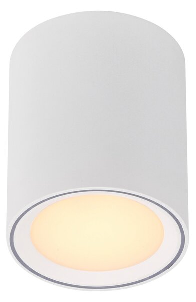 Plafoniera Nordlux, Fallon, dimmerabile, Bianco, Soggiorno, Metallo, Moderno