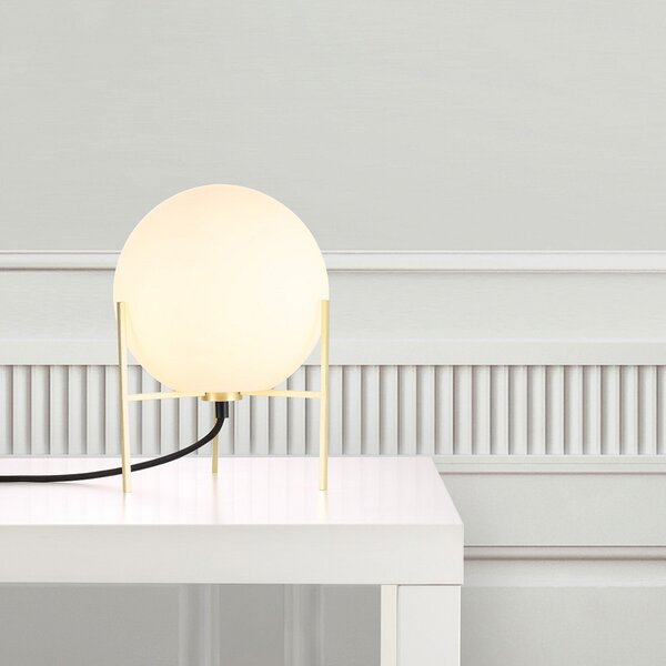 Lampade da tavolo Nordlux, Alton, Bianco, Soggiorno, Vetro, Moderno