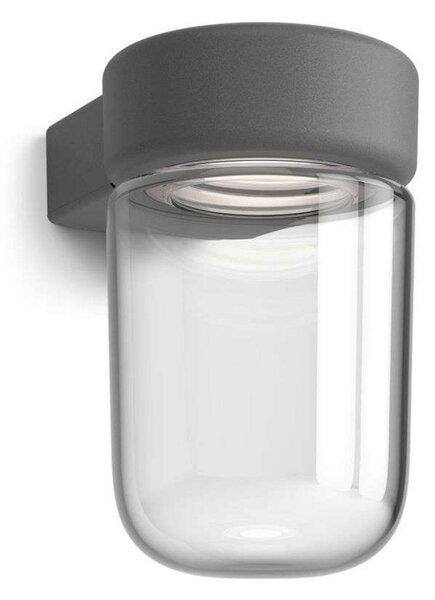 Lampade da esterno Belid, dimmerabile, Grigio, Terrazza, Vetro