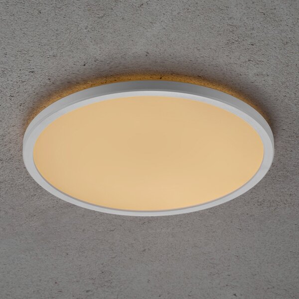 Plafoniera Nordlux, Oja, dimmerabile, Bianco, Soggiorno, Plastica, Moderno