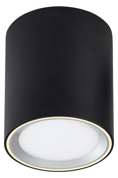 Plafoniera Nordlux, Fallon long, dimmerabile, Nero, Soggiorno, Metallo