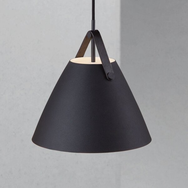 Lampada a sospensione DFTP by Nordlux, Strap, dimmerabile, Nero, Soggiorno, Metallo, Scandinavo