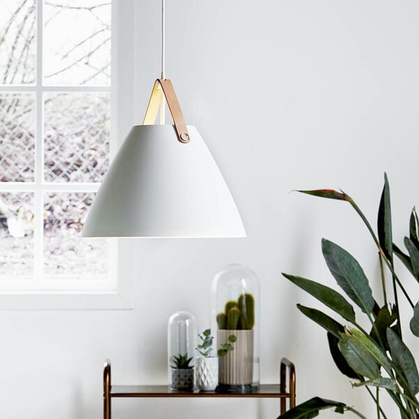 Lampada a sospensione DFTP by Nordlux, Strap 36, dimmerabile, Bianco, Soggiorno, Metallo, Moderno