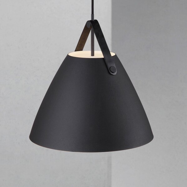 Lampada a sospensione DFTP by Nordlux, Strap 36, dimmerabile, Nero, Soggiorno, Metallo, Moderno