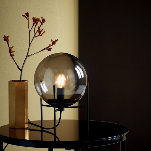 Lampade da tavolo Nordlux, Alton, Grigio, Soggiorno, Vetro, Moderno