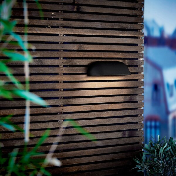 Lampade da esterno Nordlux, Front 26, Nero, Balcone, Metallo, Moderno