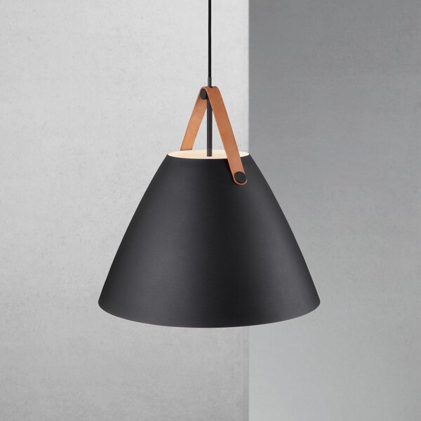 Lampada a sospensione DFTP by Nordlux, Strap, dimmerabile, Nero, Soggiorno, Metallo, Scandinavo
