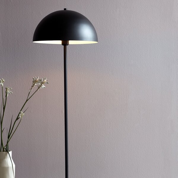Lampada da terra Nordlux, Ellen 40, Nero, Soggiorno, Metallo, Scandinavo