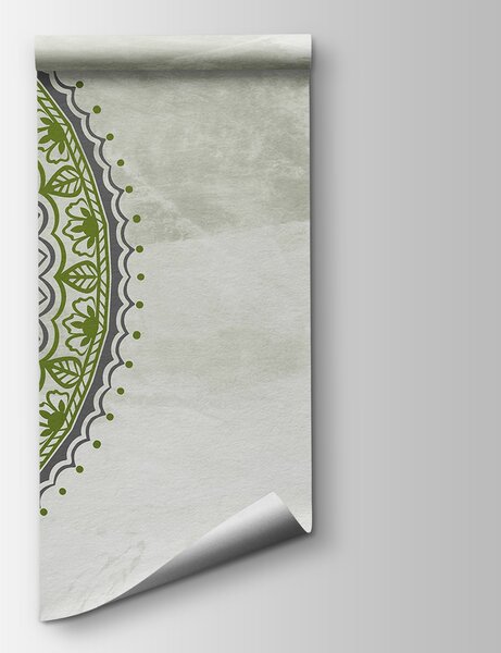 Carta da parati Un disegno circolare su una superficie bianca, Carta da parati Texture, Carta da parati popolare, u98495 - Tapeko.it