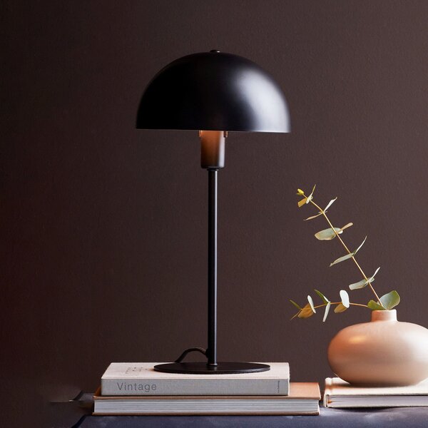Lampade da tavolo Nordlux, Ellen 20, Nero, Soggiorno, Metallo, Scandinavo