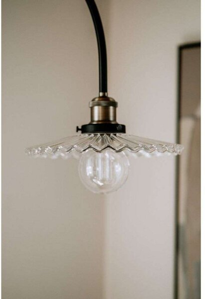 Applique da parete Globen Lighting, COBBLER, Trasparente, Soggiorno, Metallo, Vintage