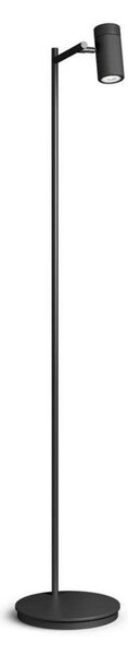 Lampada da terra Herstal, Nero, Soggiorno, Metallo