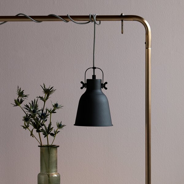 Lampada a sospensione Nordlux, Adrian, dimmerabile, Nero, Soggiorno, Metallo, Scandinavo