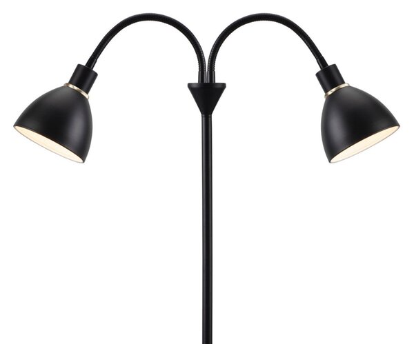 Lampada da terra Nordlux, Ray, Nero, Soggiorno, Metallo, Moderno