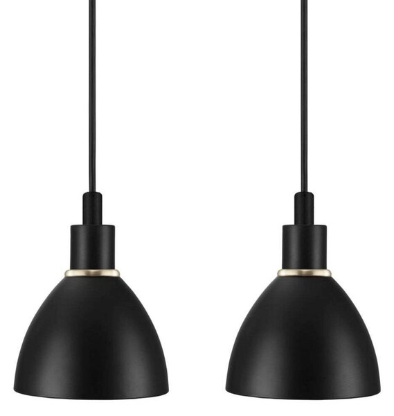 Lampada a sospensione Nordlux, Nero, Sala da pranzo, Metallo